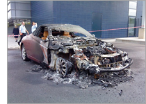 Burned Out Car Hulk
